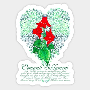 Osmanlı Siklameni Sticker